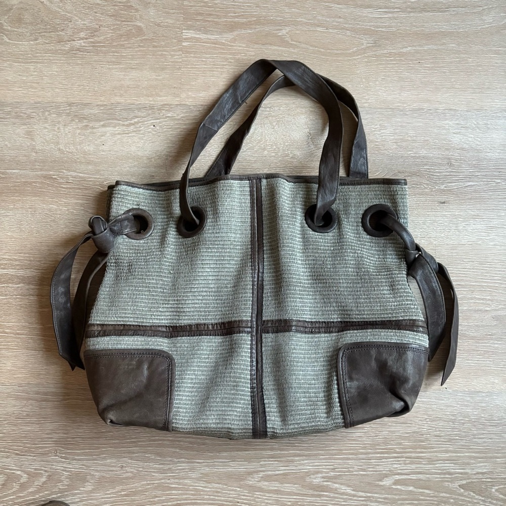KOOBA Woven Oversized Slouch Shoulder Bag - Picture 6 of 11